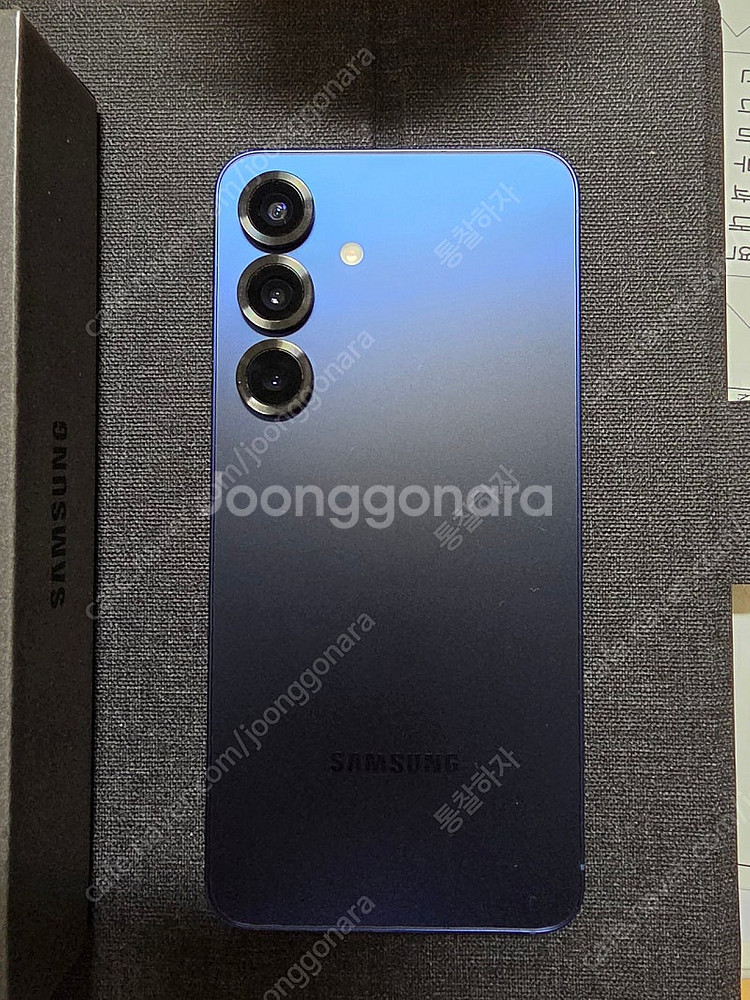 갤럭시 S25 512G 블루 박스풀셋--1