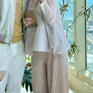 제이드몽 글로우 풀와이드 밴딩팬츠