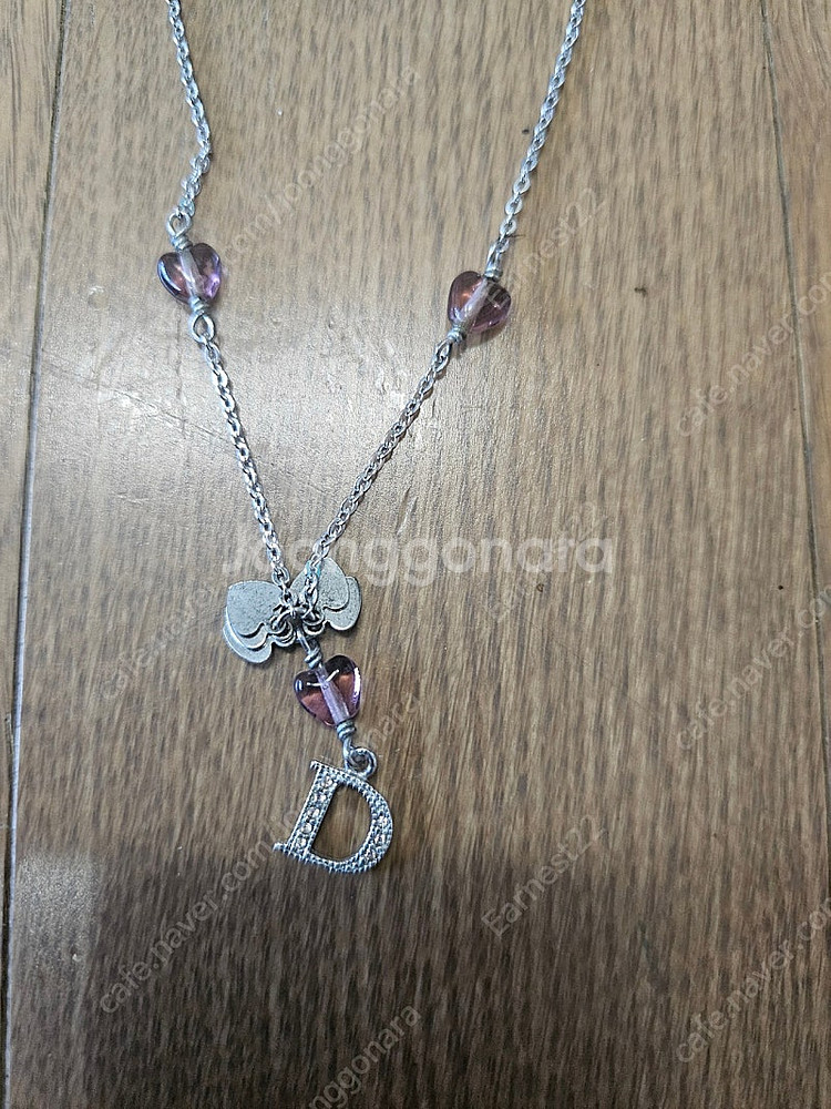 (정품) 디올 로고 하트 목걸이 (여자 네클리스 명품 ...--2