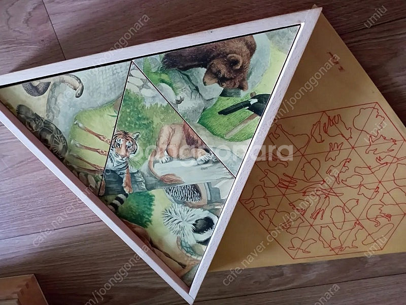 아가월드 몬테소리 트리즐(동물원목퍼즐, 노아의방주 애니멀아띠 아임어리틀--1