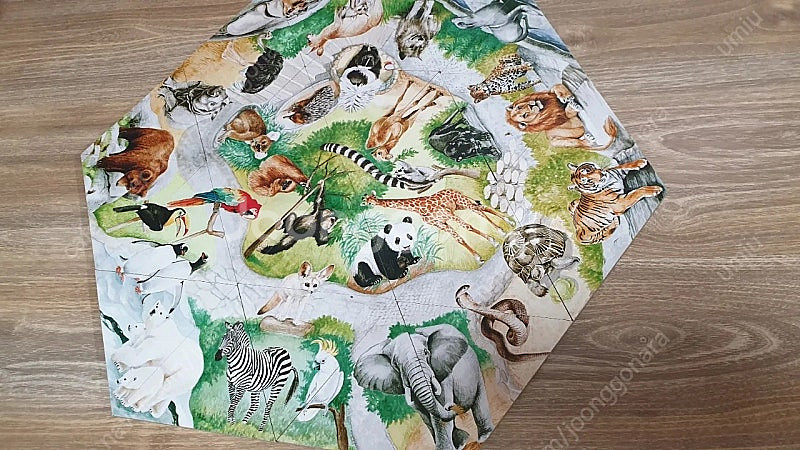 아가월드 몬테소리 트리즐(동물원목퍼즐, 노아의방주 애니멀아띠 아임어리틀--2