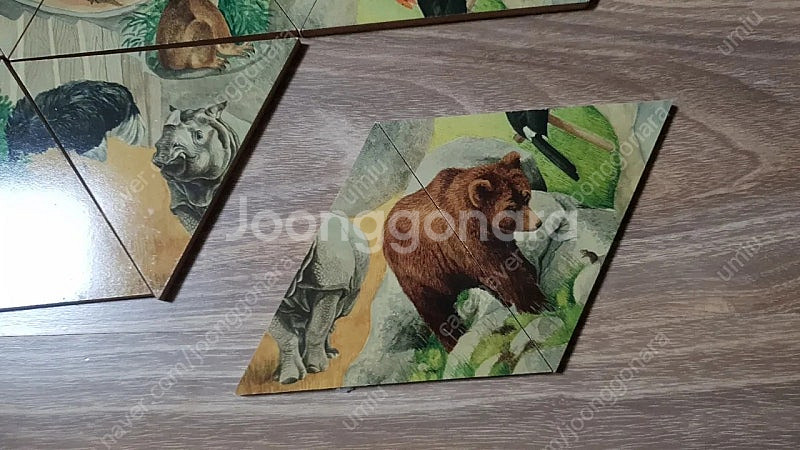 아가월드 몬테소리 트리즐(동물원목퍼즐, 노아의방주 애니멀아띠 아임어리틀--8