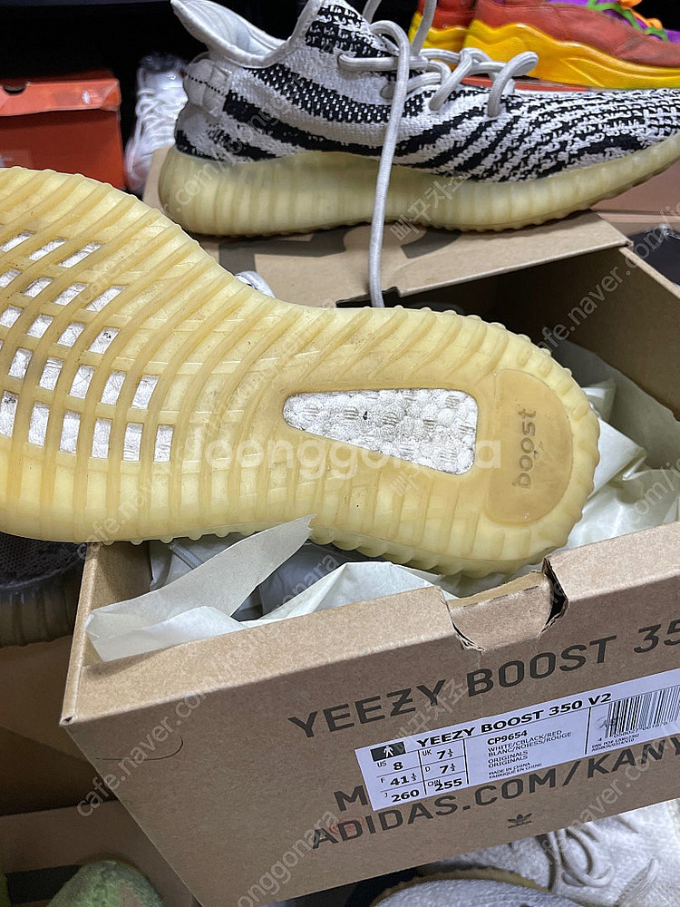 아디다스 이지부스트 350 V2 이즈릴 논리플렉티브 F...--5