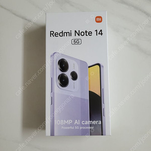 샤오미 레드미 노트 14 5G 팝니다.