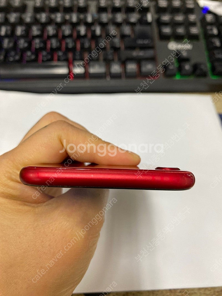 204047 아이폰8 레드 A급 256GB 배터리성능1...--3