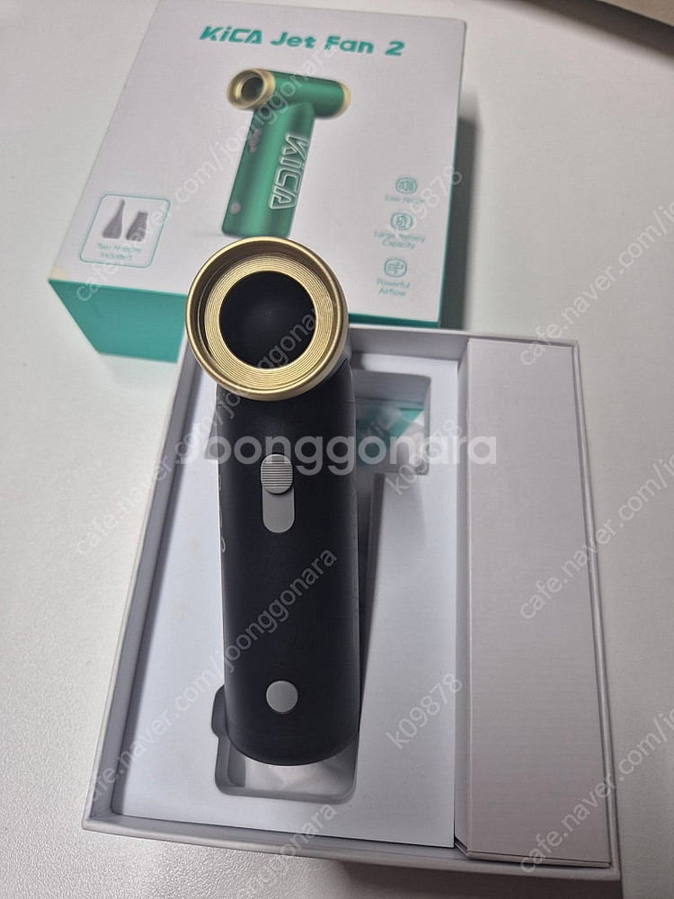 KiCA JET FAN2 초경량 무선 송풍기 강력 휴대...--1