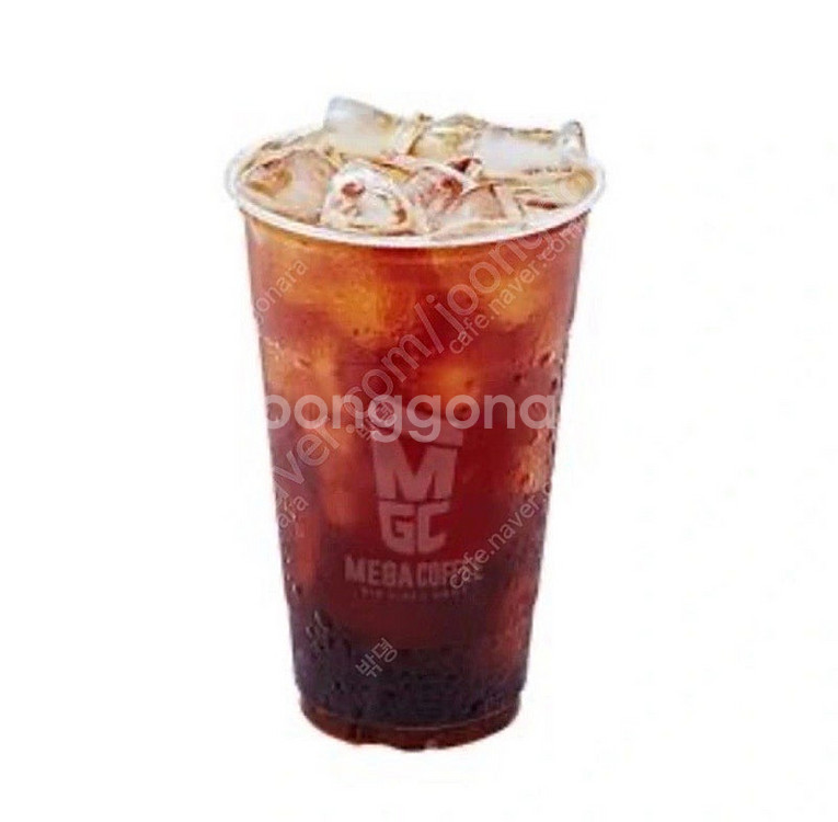 메가커피 이이스아메리카노 두잔판매해요--0