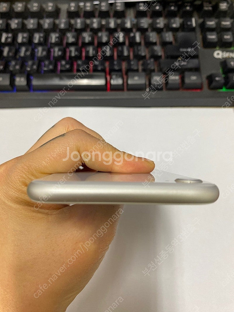 205255 아이폰8 실버 SSS급 256GB 배터리성...--4