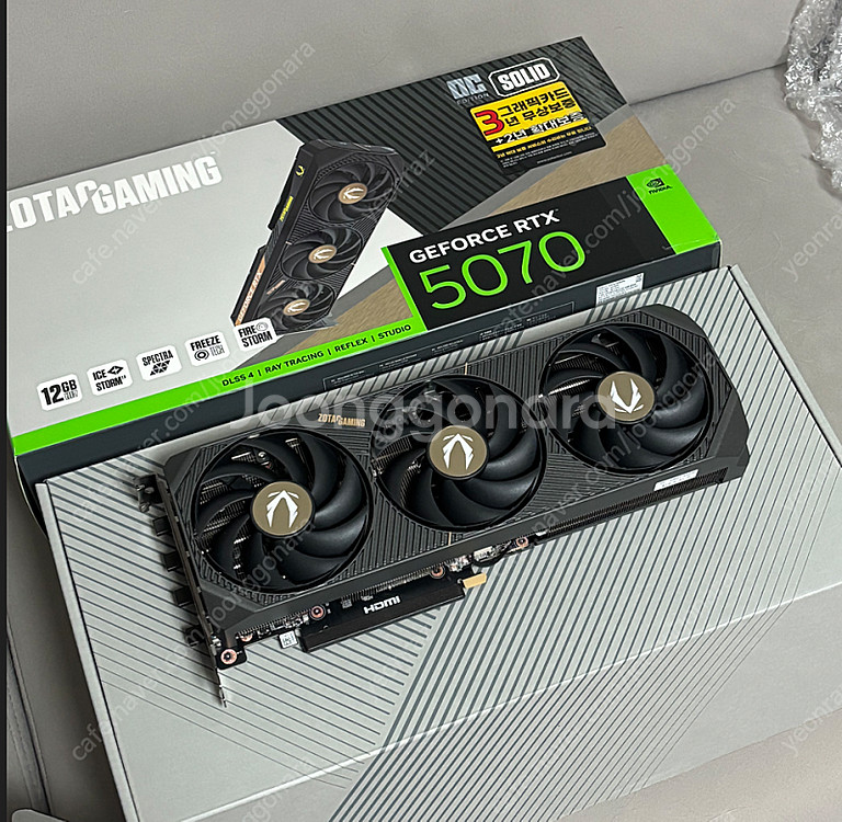 ZOTAC RTX 5070 solid 판매합니다--0