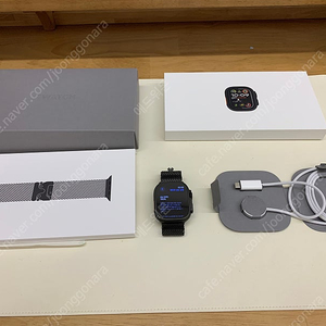 애플워치 울트라 2 블랙 49mm 밀레니즈 루프 / 배터리 100% / 직거래·택배 OK