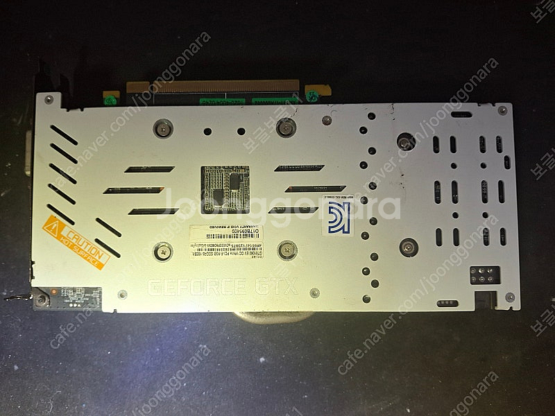 중고 그래픽 카드 갤럭시 gtx1060 6g-8만원--6