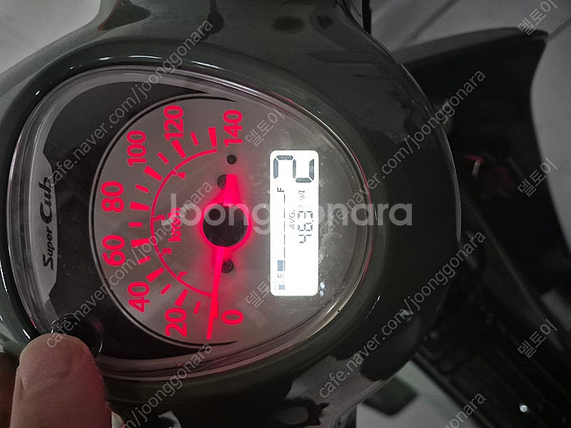 24년식 슈퍼커브 110 올리브그린 1500km--9