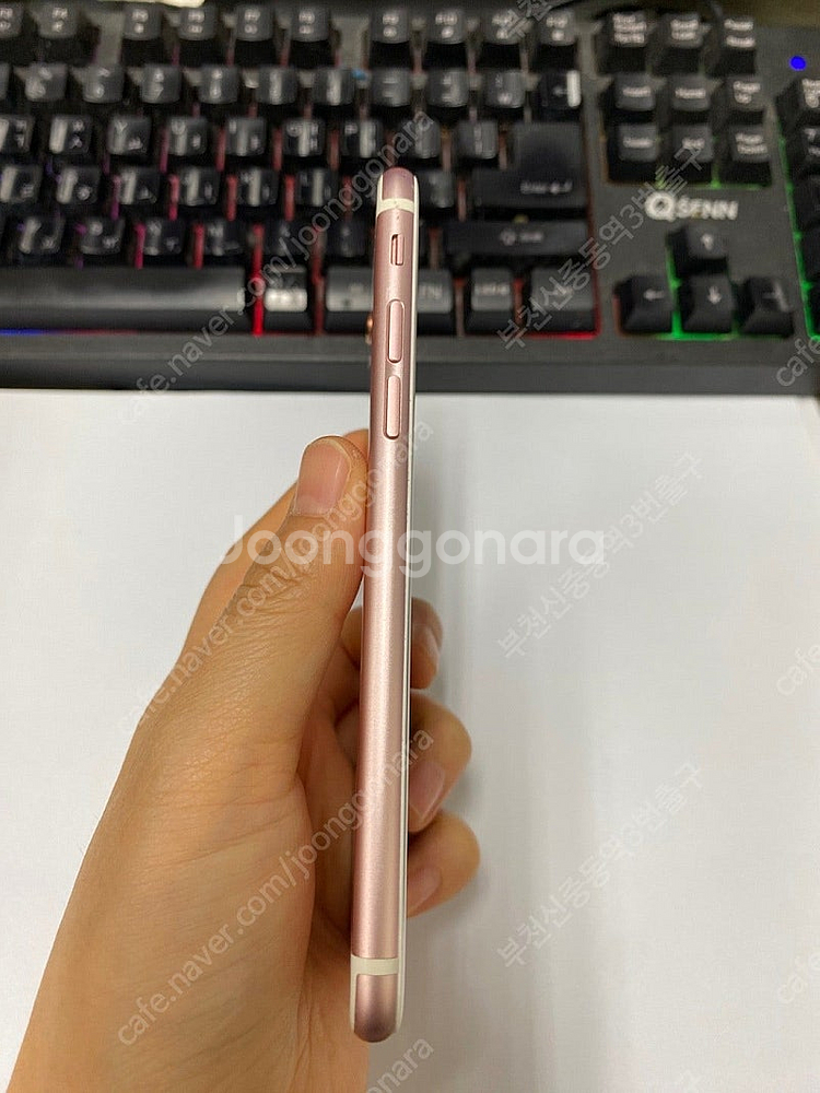 205186 아이폰6S 로즈골드 액정SS급 64GB 배...--4