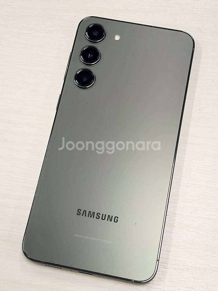 갤럭시 S23플러스 그린색상 512용량 상태좋은 무잔상...--0