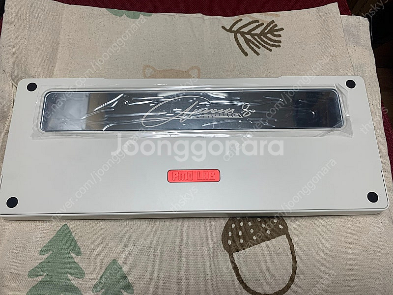 오로라80 풀알루미늄 키보드 판매합니다.--1