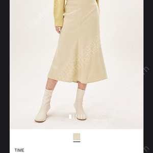 타임 페이크 포켓 플레어 스커트 44