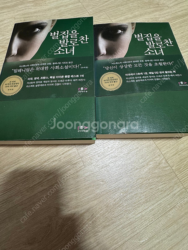 <벌집을 발로찬 소녀> 스티그 라르손 장편소설 전권세트--0