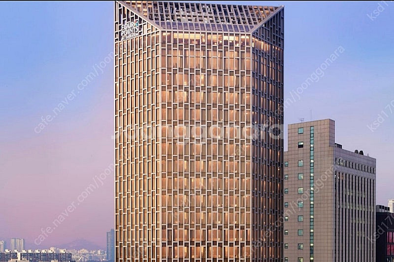 강남 포포인츠바이 쉐라톤 호텔 주말 숙박(조식포함)--1