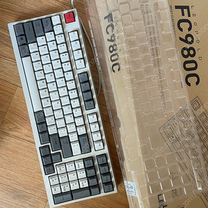 레오폴드 fc980c 무접점 키보드 (영문 45g 균등 화이트)
