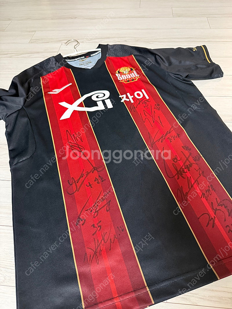2022 FC서울 홈 기성용 팀사인 유니폼 100--0