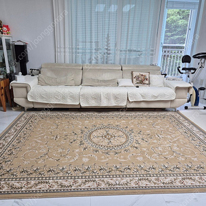 벨기에 천연 양털 고급 카페트