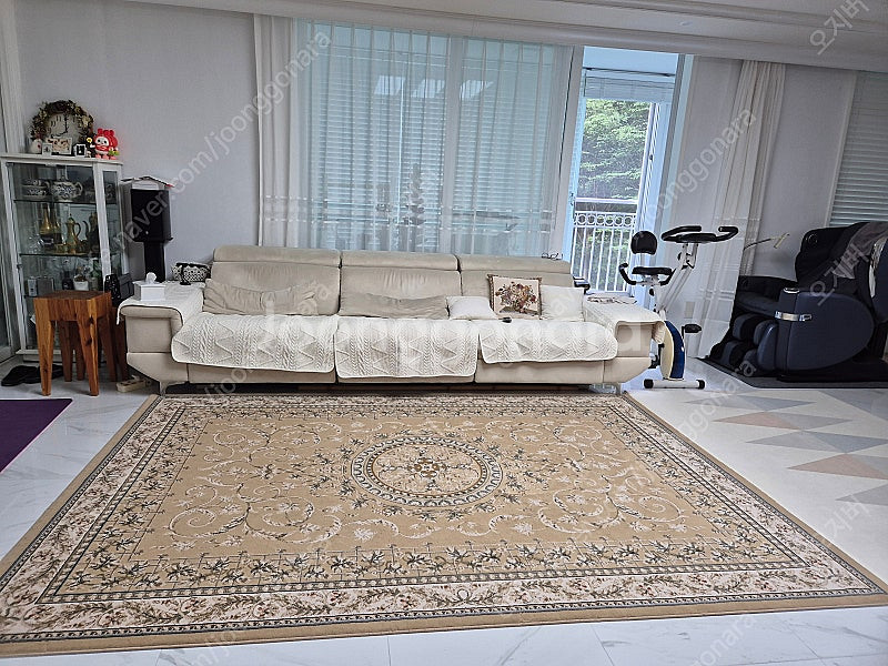 벨기에 천연 양털 고급 카페트--1