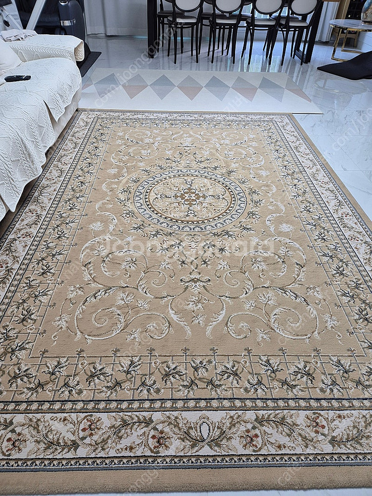 벨기에 천연 양털 고급 카페트--2