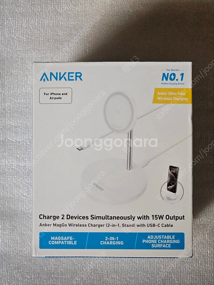 엔커 Anker Qi2 MagSafe 맥세이프 충전기 ...--0