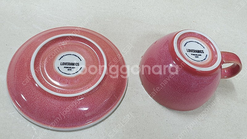 러브라믹스 커피잔세트 300ml--6