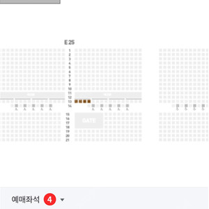 07월 27일 대전하나시티즌 VS FC서울 데크석(4인) "정가양도"