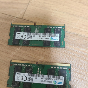 ddr4 삼성 16g x 2개 2133 노트북용