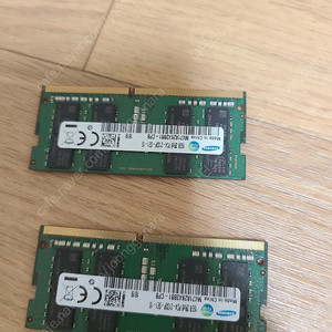 ddr4 삼성 16g x 2개 2133 노트북용