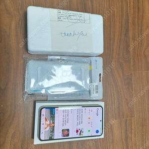 갤럭시 A54 퀀텀4 박스풀 팝니다 라임색 개인판매