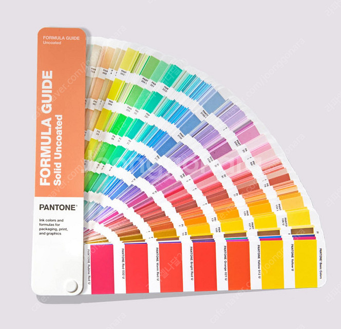 팬톤 컬러북 포뮬러 가이드 솔리드 비코팅 Pantone...--0