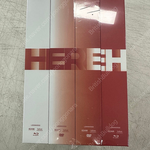 아이유 2024 HEREH World Tour Concert 블루레이+DVD 세트