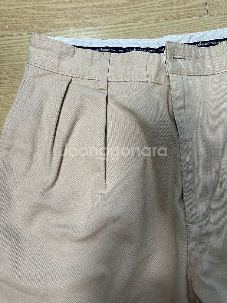 폴로 랄프로렌 베이지 반바지--1
