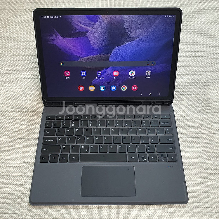 갤럭시탭 S7 플러스 S7 FE 키보드 케이스--0