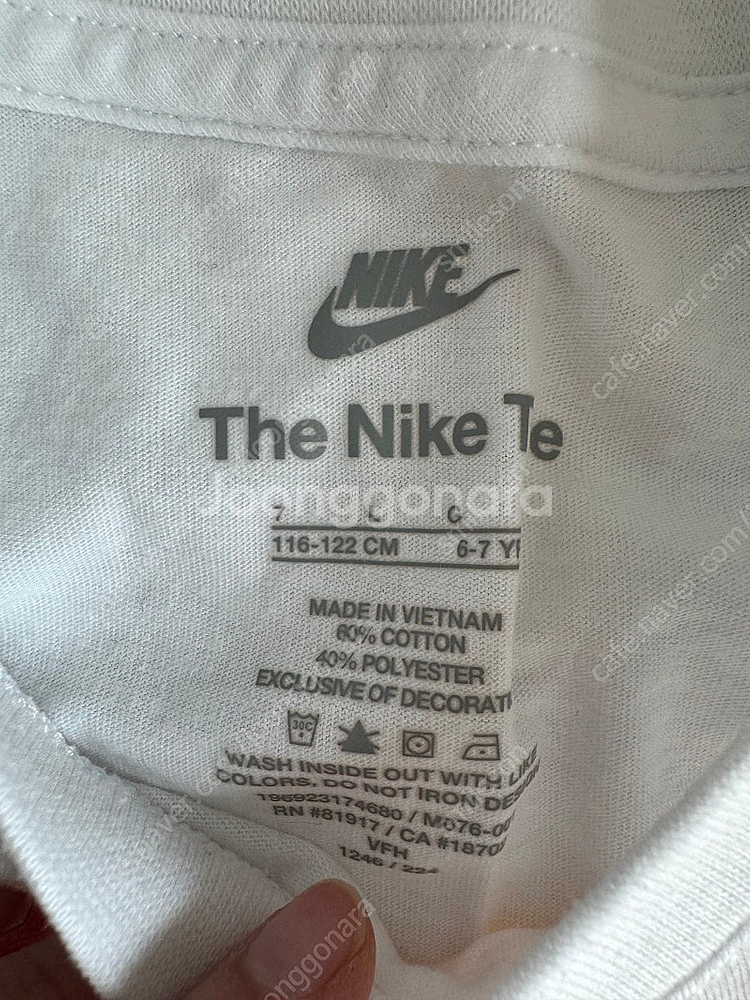 나이키 키즈 티셔츠 3장 일괄 (7size, S siz...--1