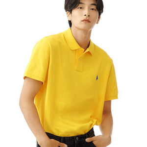 공식매장 정품 (영수증/택O) 폴로 랄프로렌 커스텀슬림핏 메시 폴로 셔츠 L
