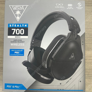 터틀비치 STEALTH 700 GEN2 PC 무선 플레이스테이션 게이밍헤드셋 블랙