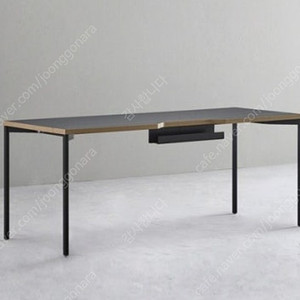 데스커 책상 블랙(1800) + 데스커 서랍장(400) 블랙 SET