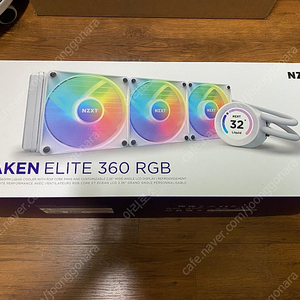 NZXT KRAKEN ELITE 360 RGB 화이트 판매합니다