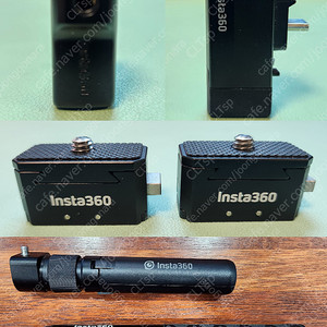 인스타360 X3 각종 악세사리(일괄 또는 개별) 팔아요.[가격인하][리더기, 마이크어댑터, 퀵릴리즈, 불렛타임핸들+인비지블 셀피스틱]