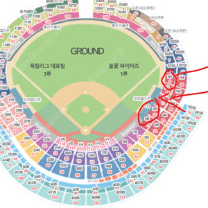 7월 27일 인천 불꽃야구 vs 독립리그 1루 부싯돌즈존 2연석