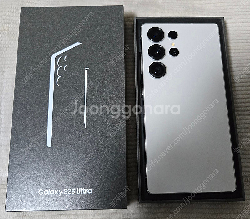 갤럭시 S25 울트라 512GB 티타늄 화이트 실버 자...--2