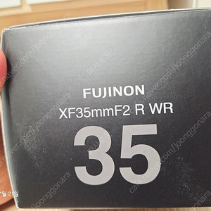 후지필름 XF35mmF2 R WR 렌즈 실버(구미, 택배)