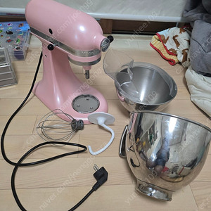 키친에이드 반죽기 핑크