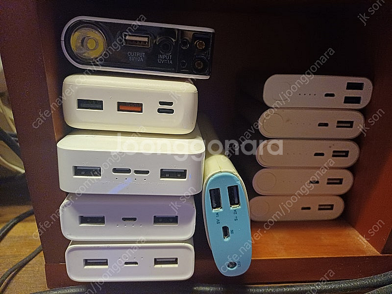 구형 마이크로5핀 보조밧데리 5,000mAh~20,00...--3