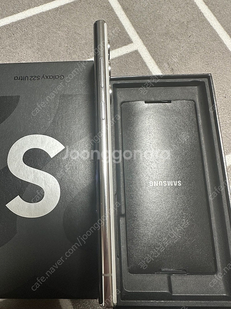 갤럭시 S22울트라 삼성케어플러스 수리 25년2월--2