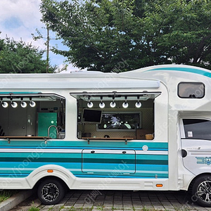 카페음료셋팅 - 24년식 푸드트럭캠핑카 판매합니다!!